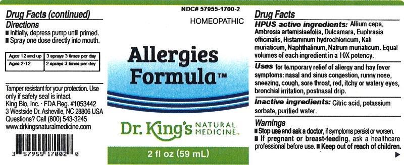 Allergies Formula Allium